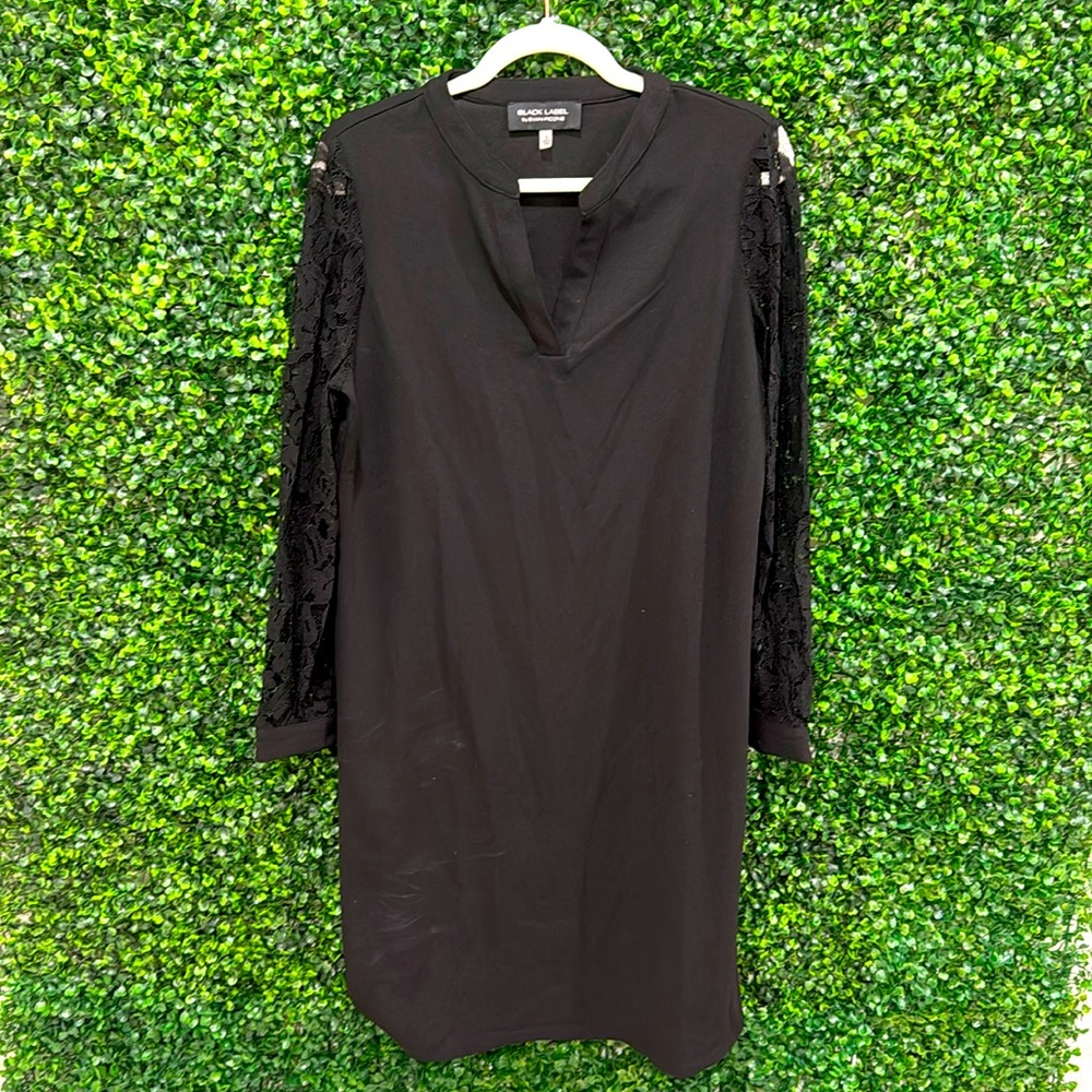 Black Label by Evan-Picone dress size 8 color black Formal